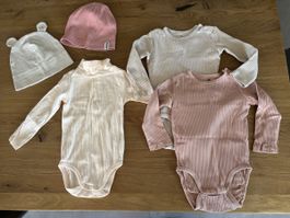 NEU Kleiderpaket Mädchen, Gr. 80, rosa/beige