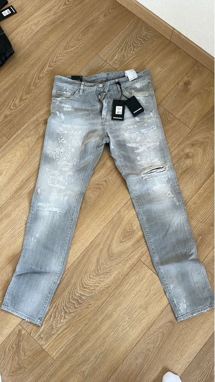 Pantalon De Smoking Dsquared2 Taille 34 - Neuf Avec étiquette, Laine/soie, Plissé, Italie