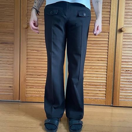 Anzugshose Flared fit Designer PREISSENKUNG