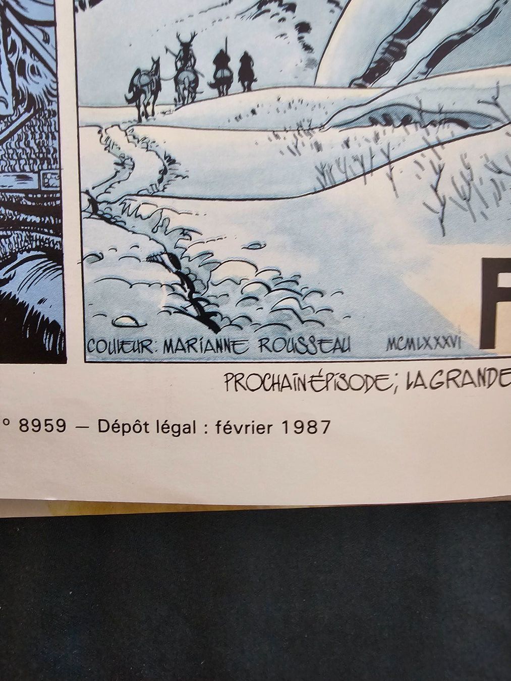 Fumetti: Les Héros Cavalier T.1 2ème éd. 1987 BE – Usato da Genève venduto da Blu_BD 2