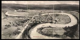 Klapp-AK Bremgarten /Aargau, Gesamtansic