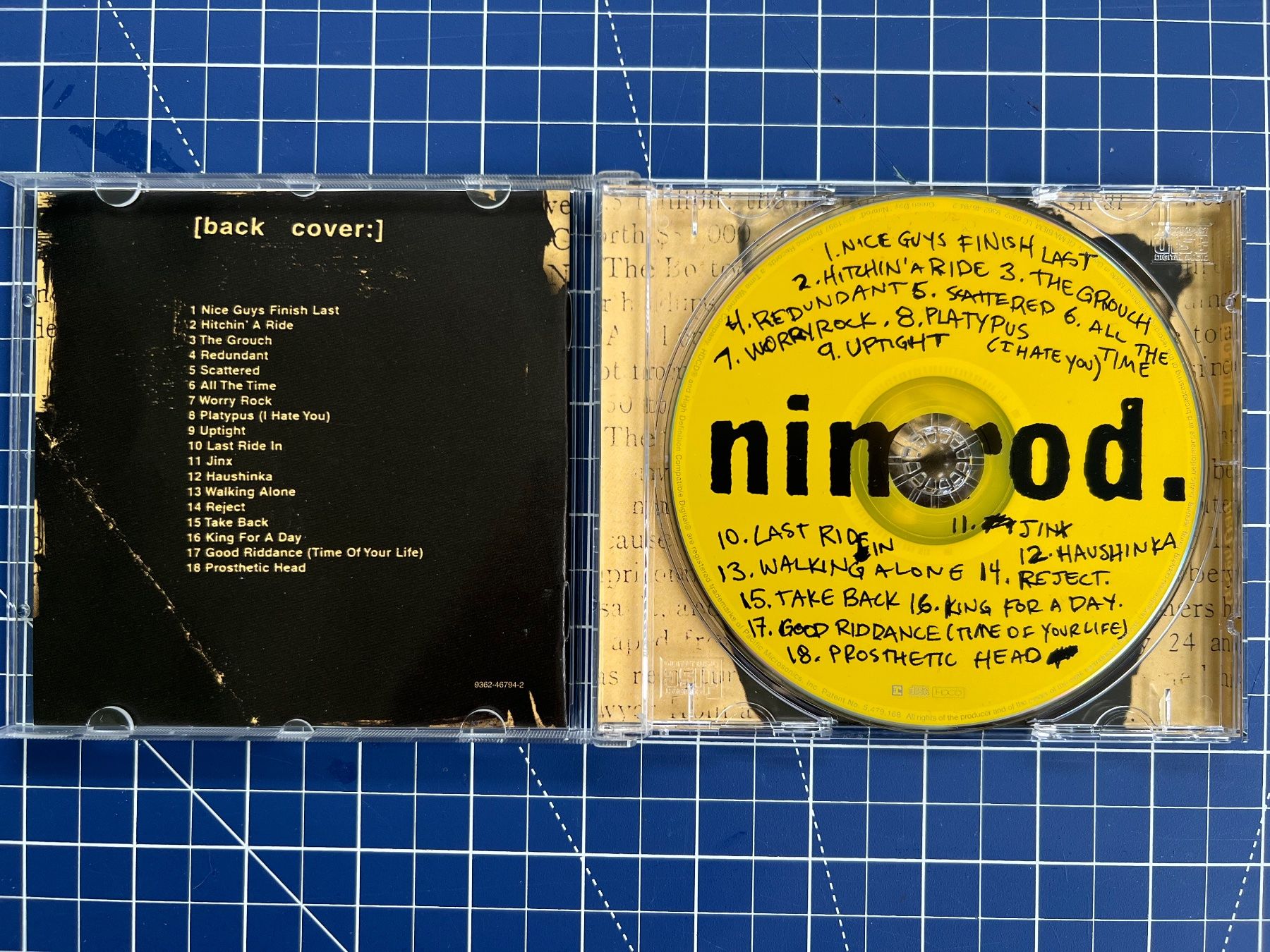 CD: Green Day – Nimrod. – Usato da st.gallen venduto da sophiephie 1