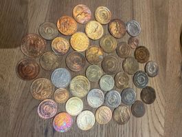 (2816) Jugoslawien, 40Münzen, 1Cent-1Dinar, ca. ab 1950