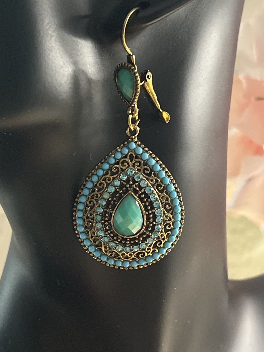 Orecchini pendenti & Orecchini a lobo: Schöne Ohrringe  – Nuovo (secondo la descrizione) da Seon venduto da Sunny-Schmuck78 1