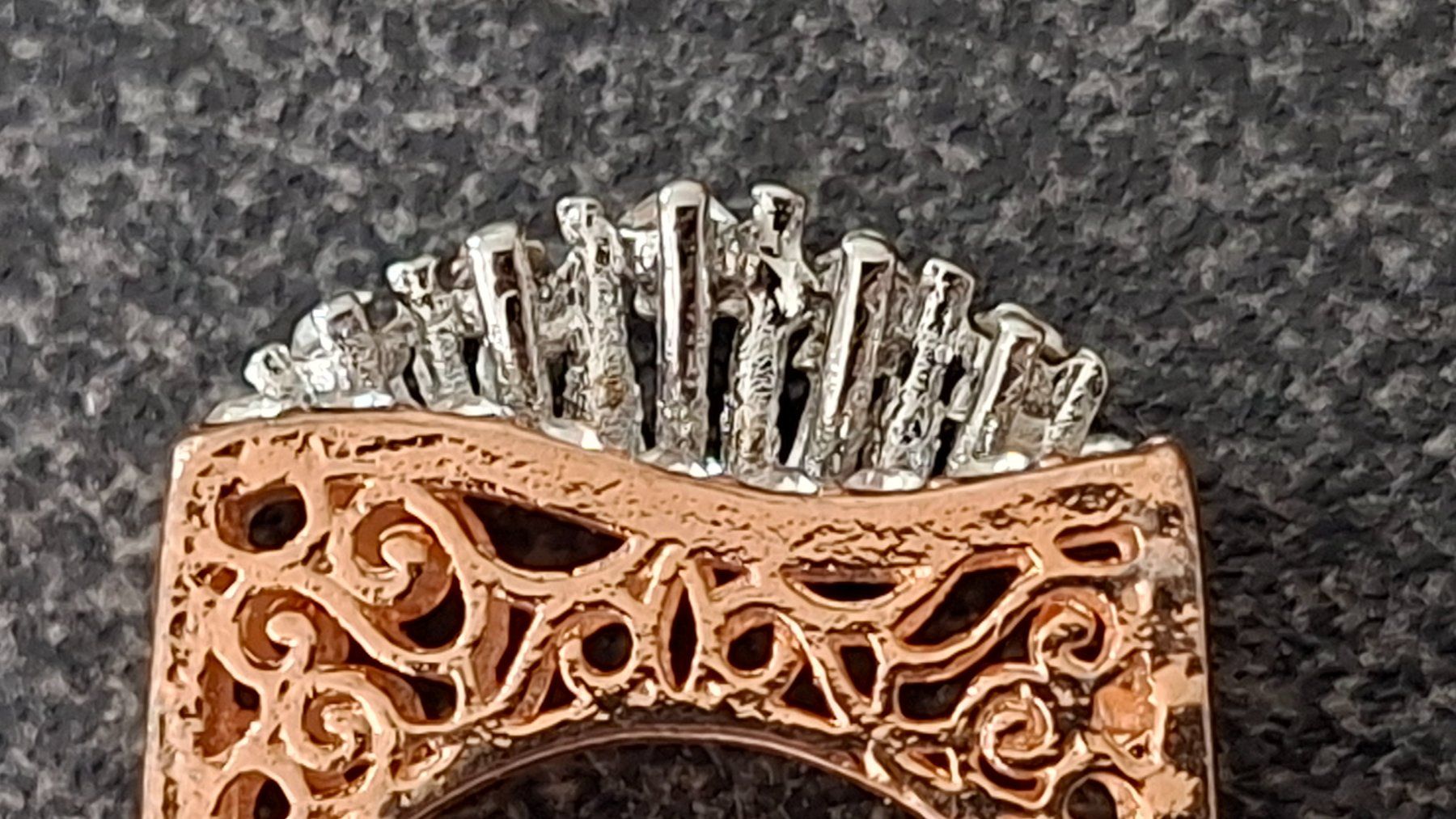 Ringe: Ring mit Steinchen Roségoldoptik Modeschmuck – Gebraucht aus Gattikon von jeansgli 3