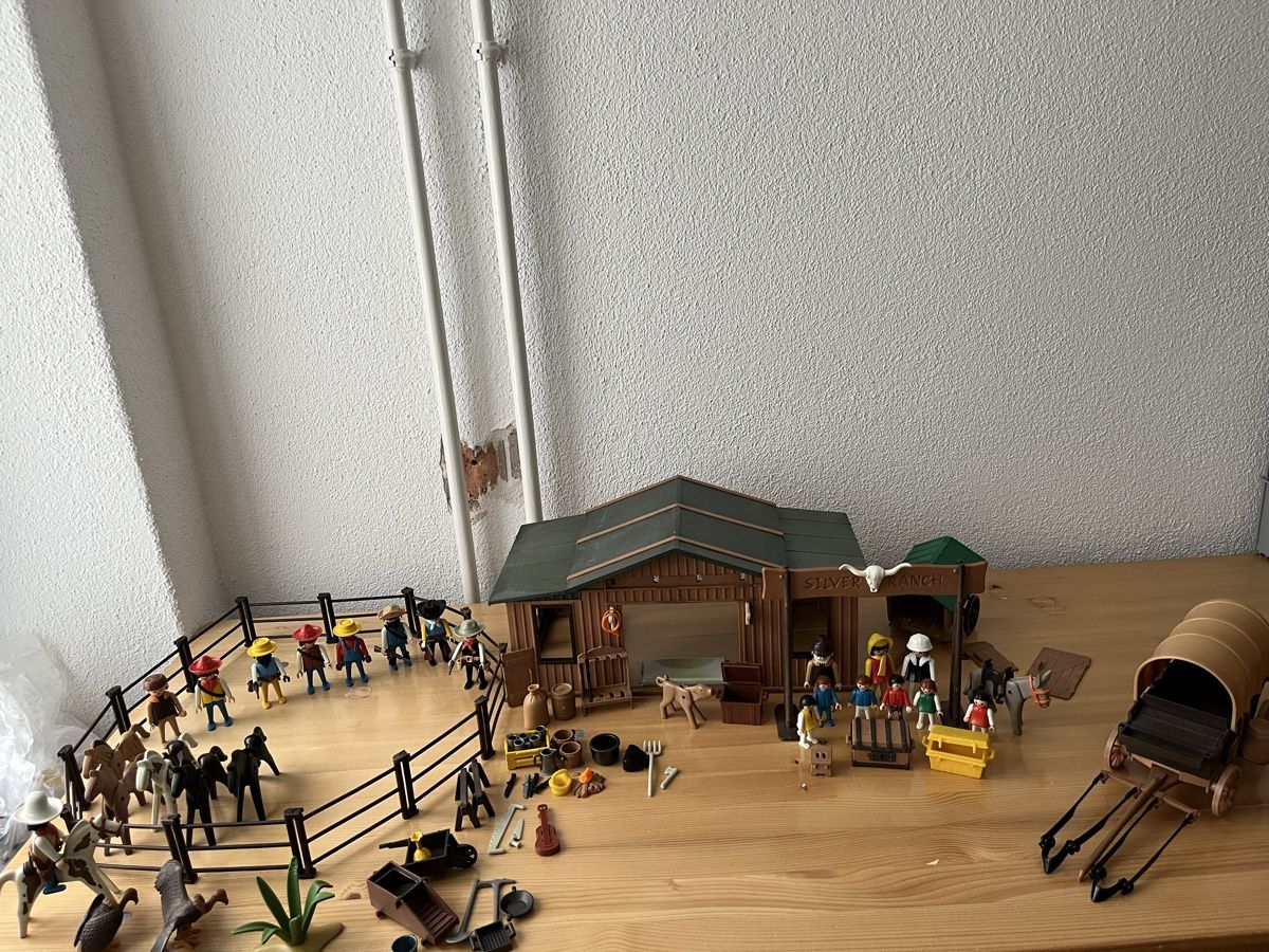Playmobil Giocattoli: Playmobil Western Silver Ranch – Usato da Frauenfeld venduto da adj04