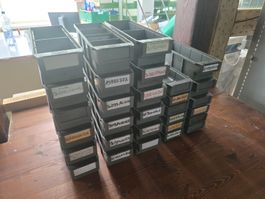 Posten diverse Lista Schubladeneinteilungen grau ab 1.-