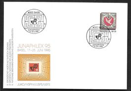 Sonderbrief S. 1563 Junaphilex Basel 17.-25.6.1995