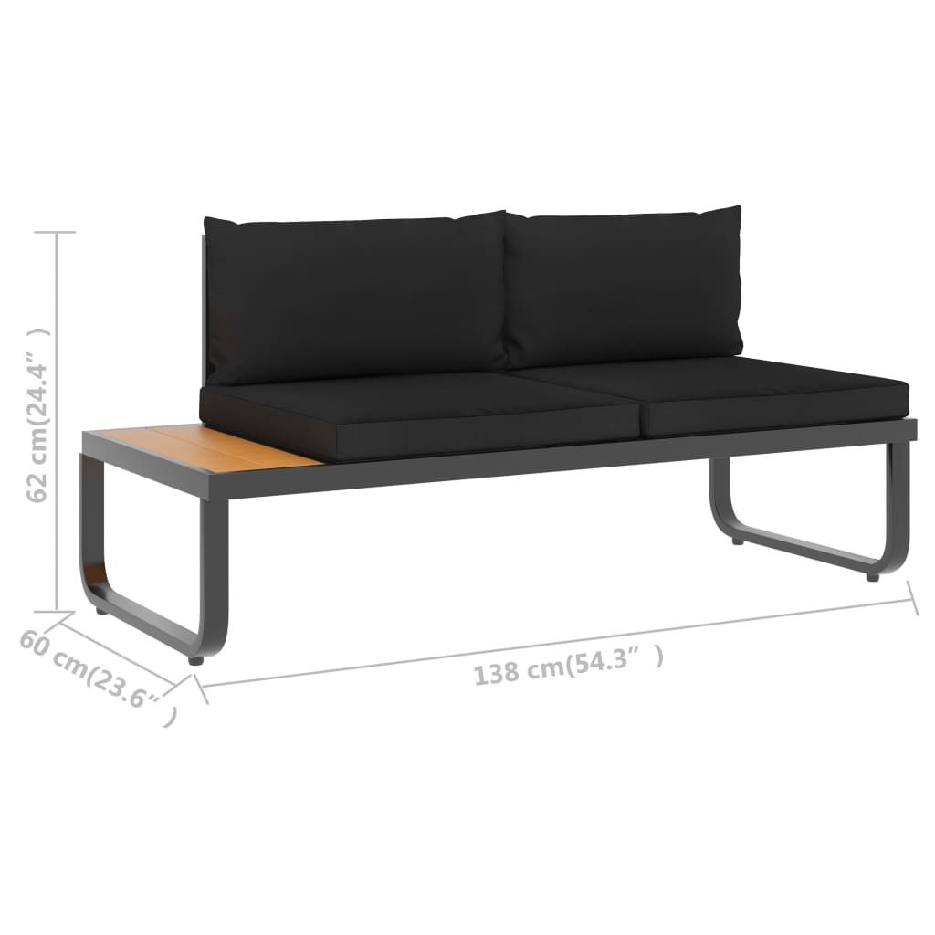 Divani: Gartenlounge / Garten-Ecksofa-Set mit Auflagen Aluminium – Nuovo (secondo la descrizione) da Zürich venduto da Faetze0 4