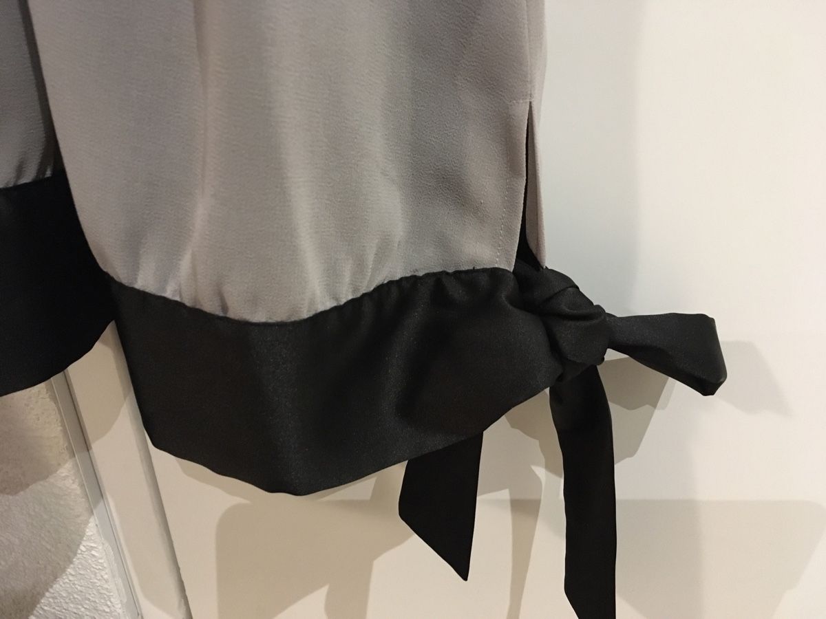 S.Oliver Tops: S. Oliver Selection Top elegant grau schwarz Grösse 34 – Gebraucht aus Oberrohrdorf von Desteny1 4