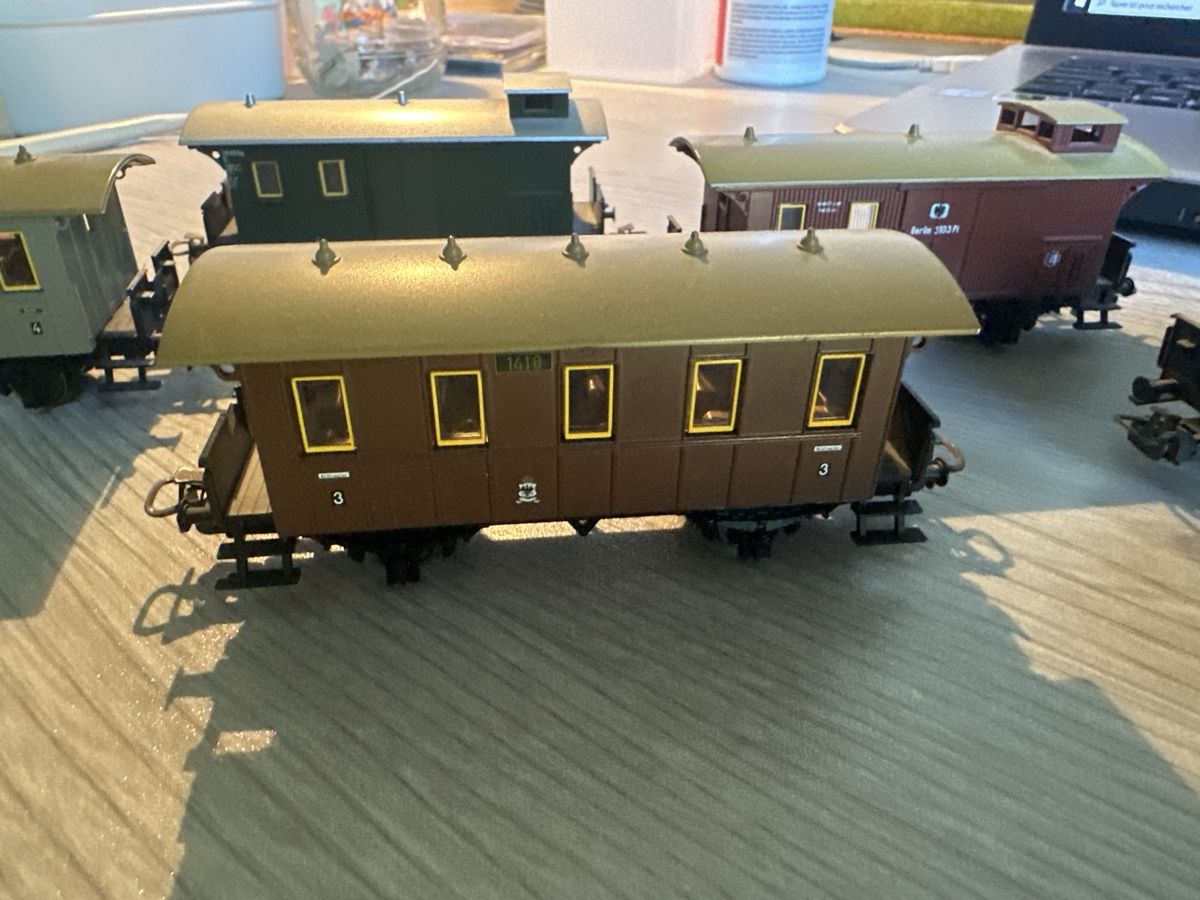 Märklin Modellini di ferrovie: 5 wagons Märklin parfait état  – Nuovo (secondo la descrizione) da Blonay venduto da nja_t22k 2