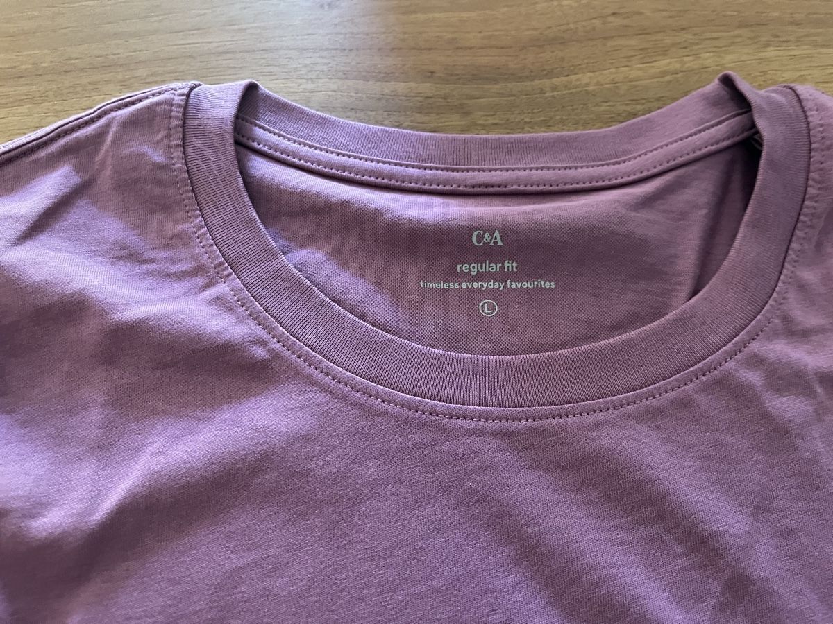 C&A T-shirt: Basic Shirt Flieder neu, L – Nuovo (secondo la descrizione) da Wittenbach venduto da sambuk 1