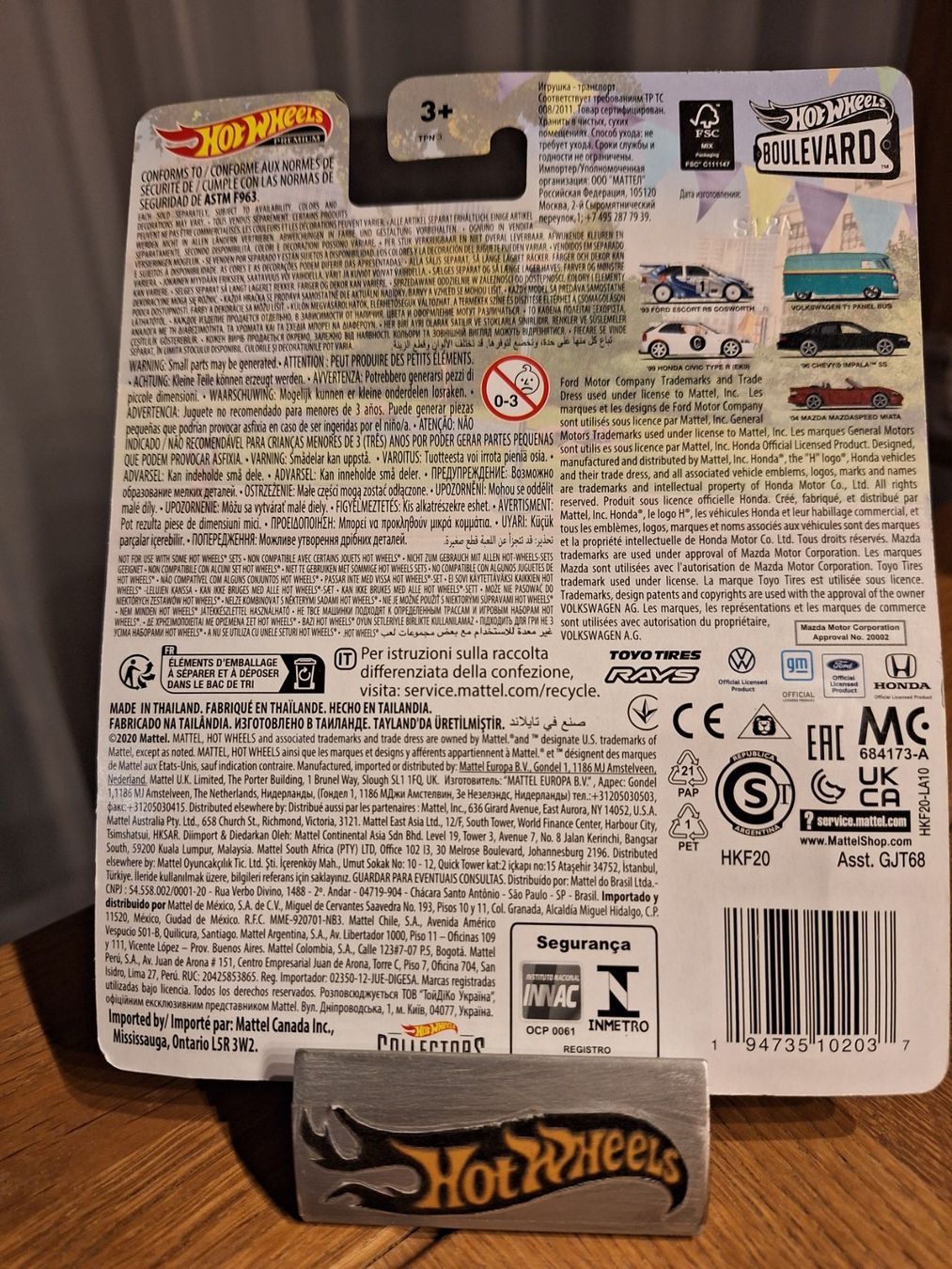 Hot Wheels Modellini d'auto: Hot Wheels Premium Boulevard #74 96 Chevy Impala SS – Nuovo e nell'imballaggio originale da Adlikon venduto da Mmartin0 1
