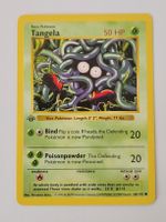 🌿 Base Set – 1st Edition Shadowless Tangela – Englisch