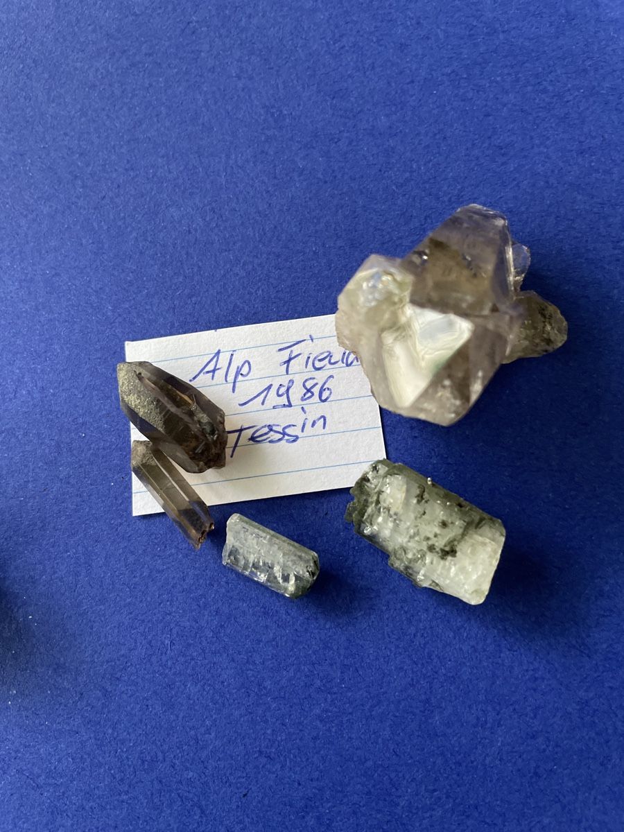 Minerali & Pietre curative: 7 Mineralien Aus Tessin – Usato da Mollis venduto da Romana1978 3