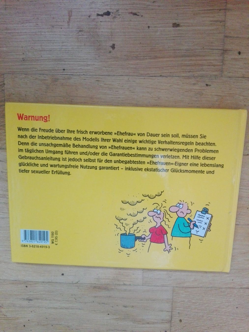 Bücher: Ihr Ehemann  +  Ihre Ehefrau  (Gebrauchsanleitung) – Gebraucht aus St. Gallen von elk2021 8