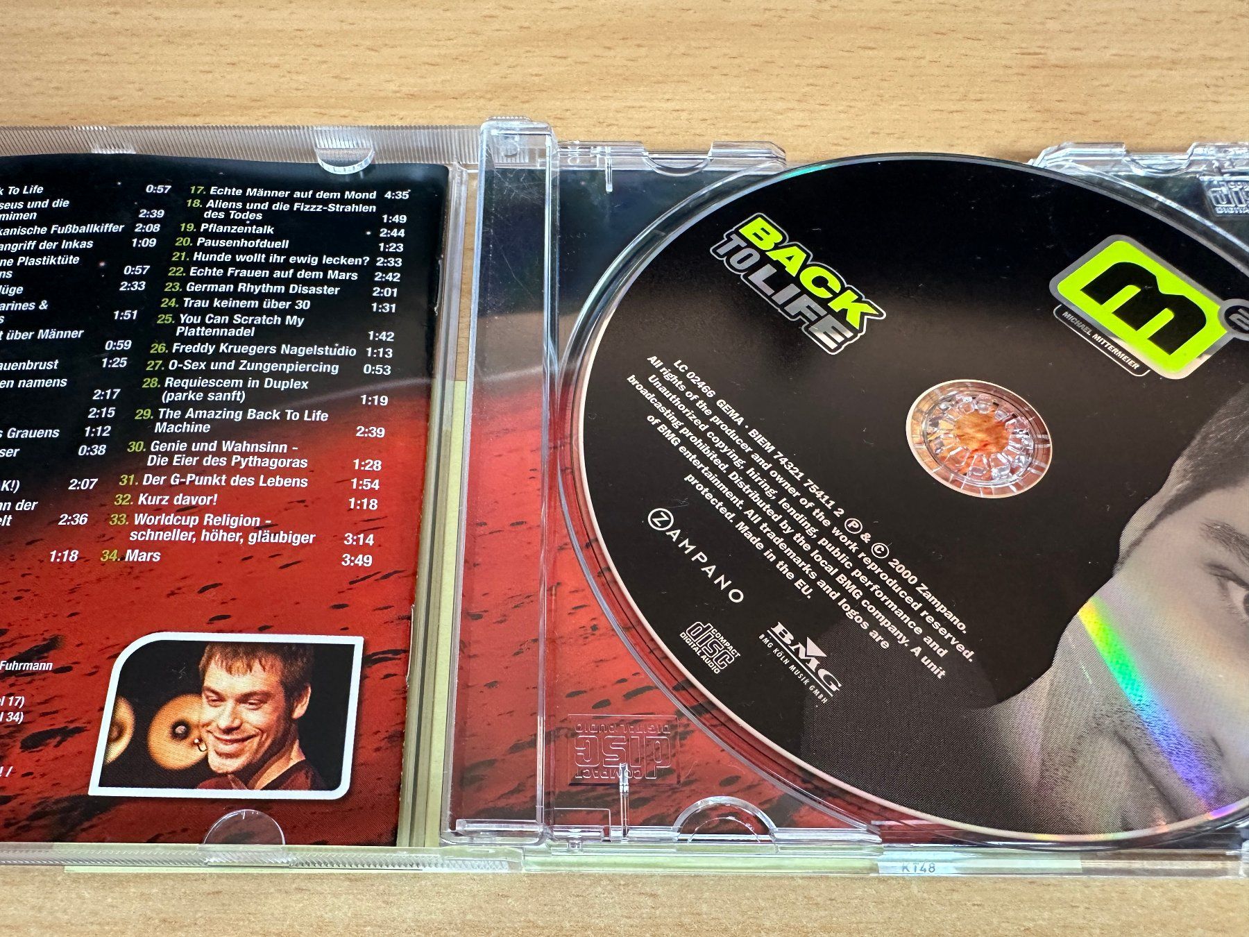 CD: M² / Michael Mittermeier – Back To Life – Usato da Rikon im Tösstal venduto da Alpenmutz 2