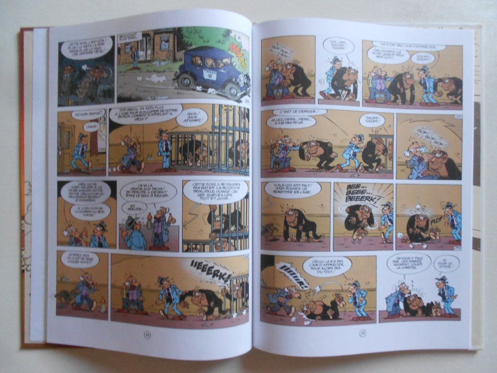 Fumetti: SAMMY 33  -  UN GORILLE EN CAGE – Usato da Bex venduto da Giorgiob 2