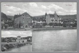 LUTRY, *, LE QUAI, JOLIE VUE