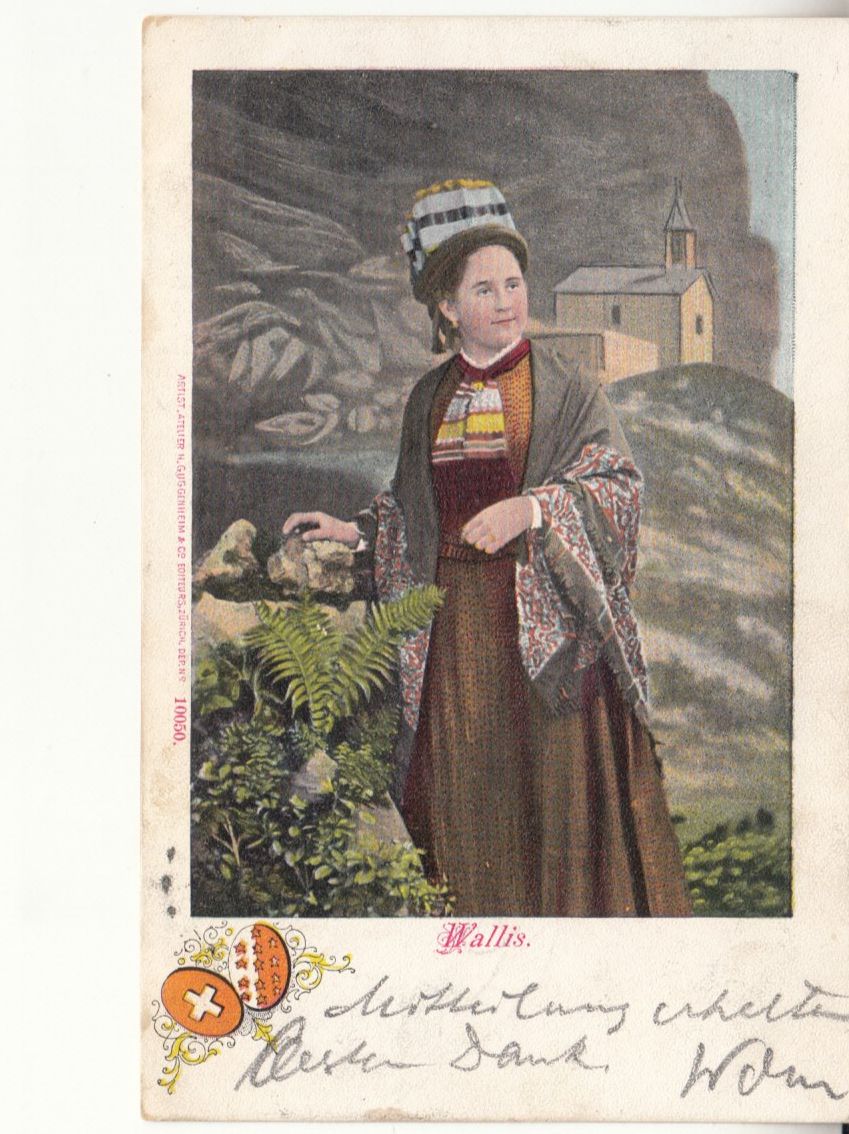 Cartoline postali: Wallis 1902 mit ST Moerel – Usato da Bürglen TG venduto da StampGraf