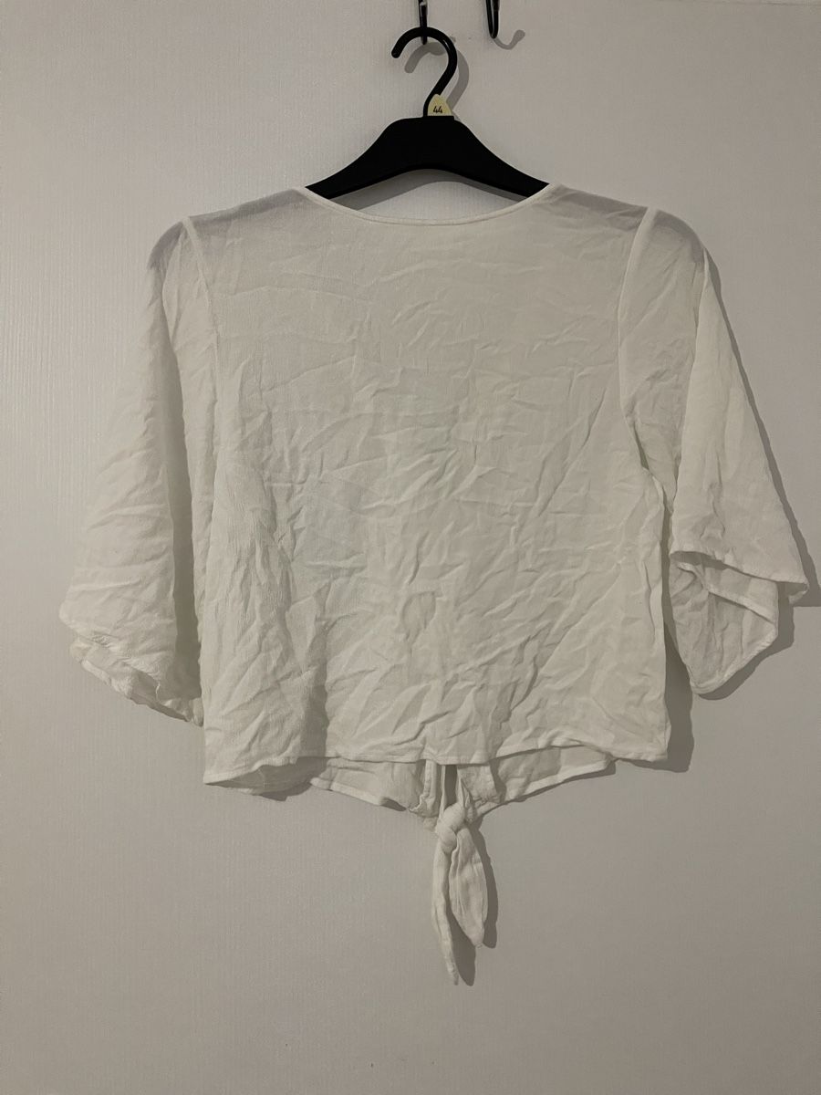 Camicette: Leichte Sommerbluse, weiss, Grösse Fit M/S – Nuovo (secondo la descrizione) da Wetzikon ZH venduto da man_7mn7 1