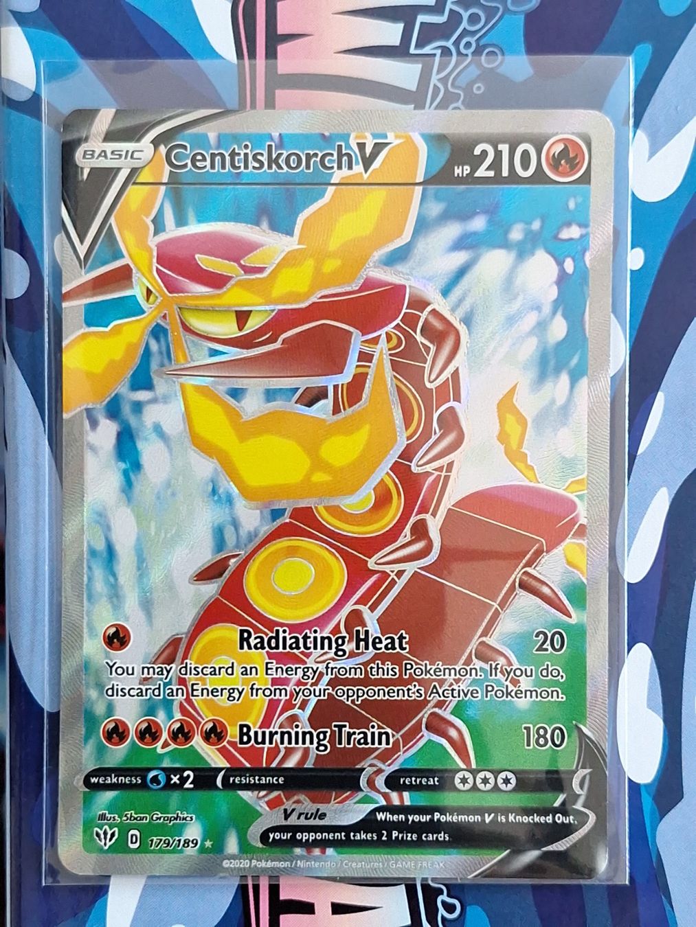 Pokémon Carte collezionabili: Centiskorch V - Full Art - Darkness Ablaze - #4 – Usato da Altstätten SG venduto da GGsGameshop