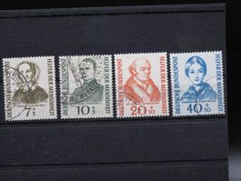 BRD 1955 Helfer der Menschheit VI gest.