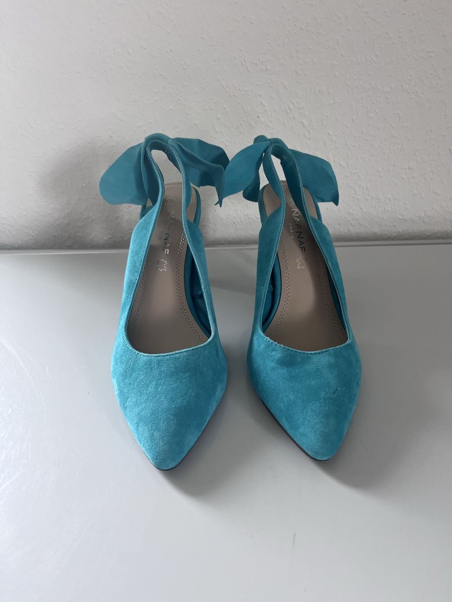 Nafnaf Scarpe da donna: Naf Naf Wildleder Pumps – Usato da Allschwil venduto da christlvonderalm