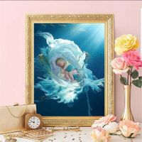 5D Diamant Baby Painting 40x50cm Neu!