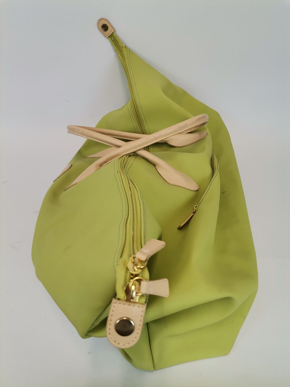 David Jones Borse da donna: DAVID JONES - Damen Shopper PVC green/Lime – Usato da Schaffhausen venduto da Restwert_SH 5