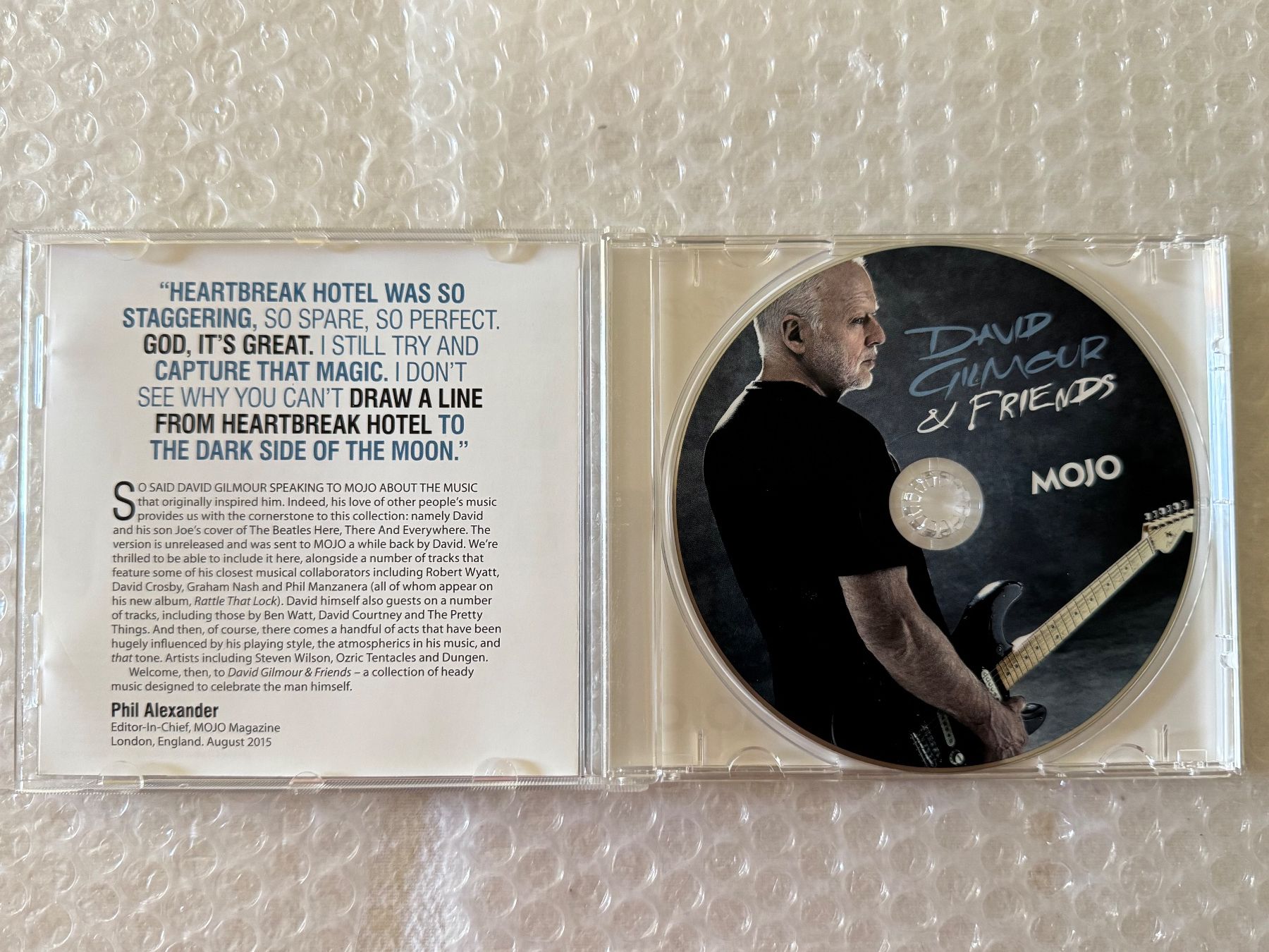 CD: David Gilmour & Friends / Mojo Magazine Recordings – Nuovo (secondo la descrizione) da Duggingen venduto da Kisha010 2