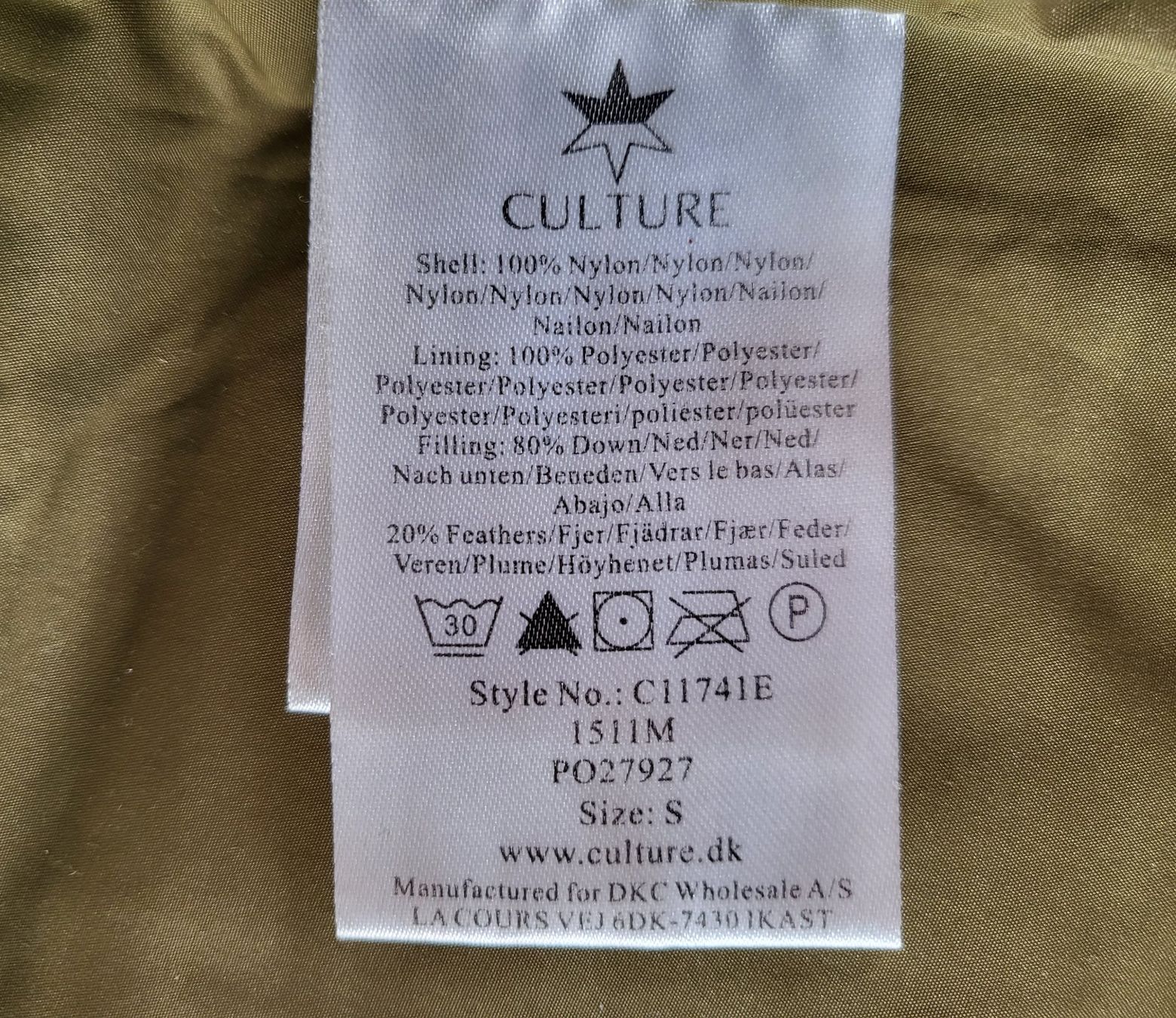 Jacken: Daunenjacke Culture Gr. S – Gebraucht aus Zwingen von crazy84 2