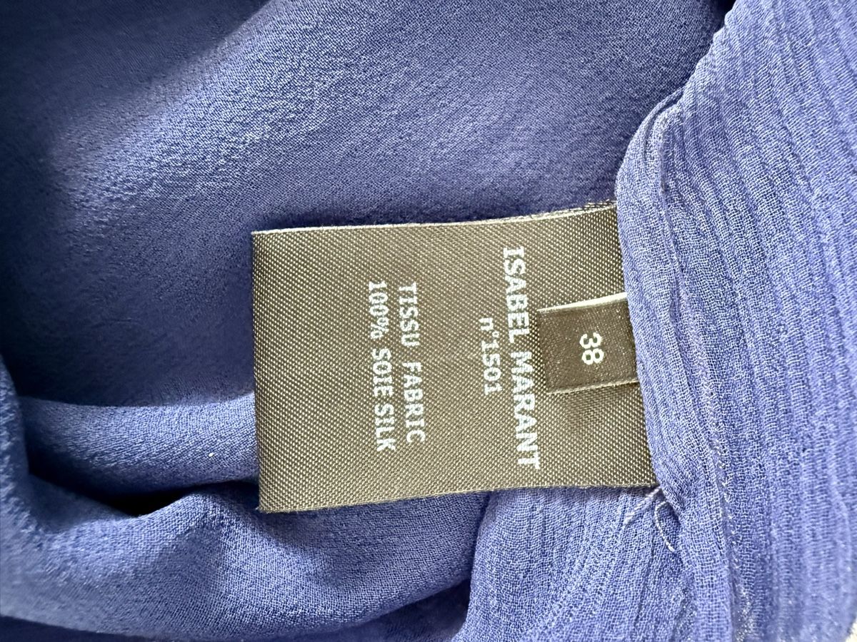 Isabel Marant Vestiti: Isabel Marant seide Kleid – Nuovo (secondo la descrizione) da Davesco-Soragno venduto da tin_6xjv 3