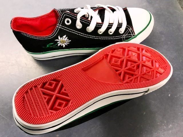 Scarpe da uomo: Sneaker schwarz mit Edelweiss Gr. 36 – Nuovo e nell'imballaggio originale da Marbach LU venduto da Frantisek