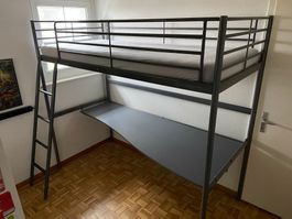 Hochbett Metall 90x200 IKEA