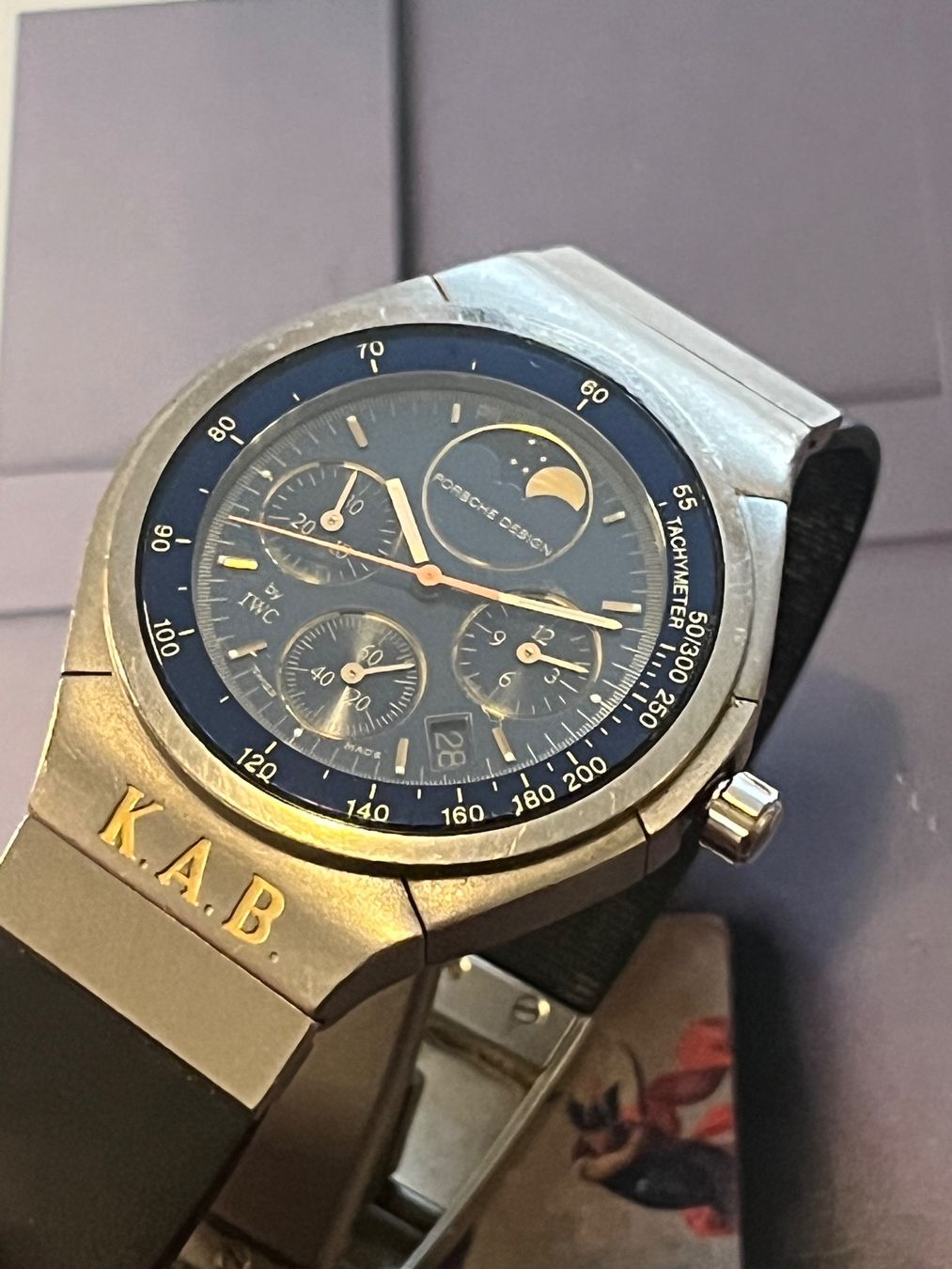 IWC Uhren: IWC Porsche Design Moonphase chronographe – Gebraucht aus GENEVE von hehakasapa 7