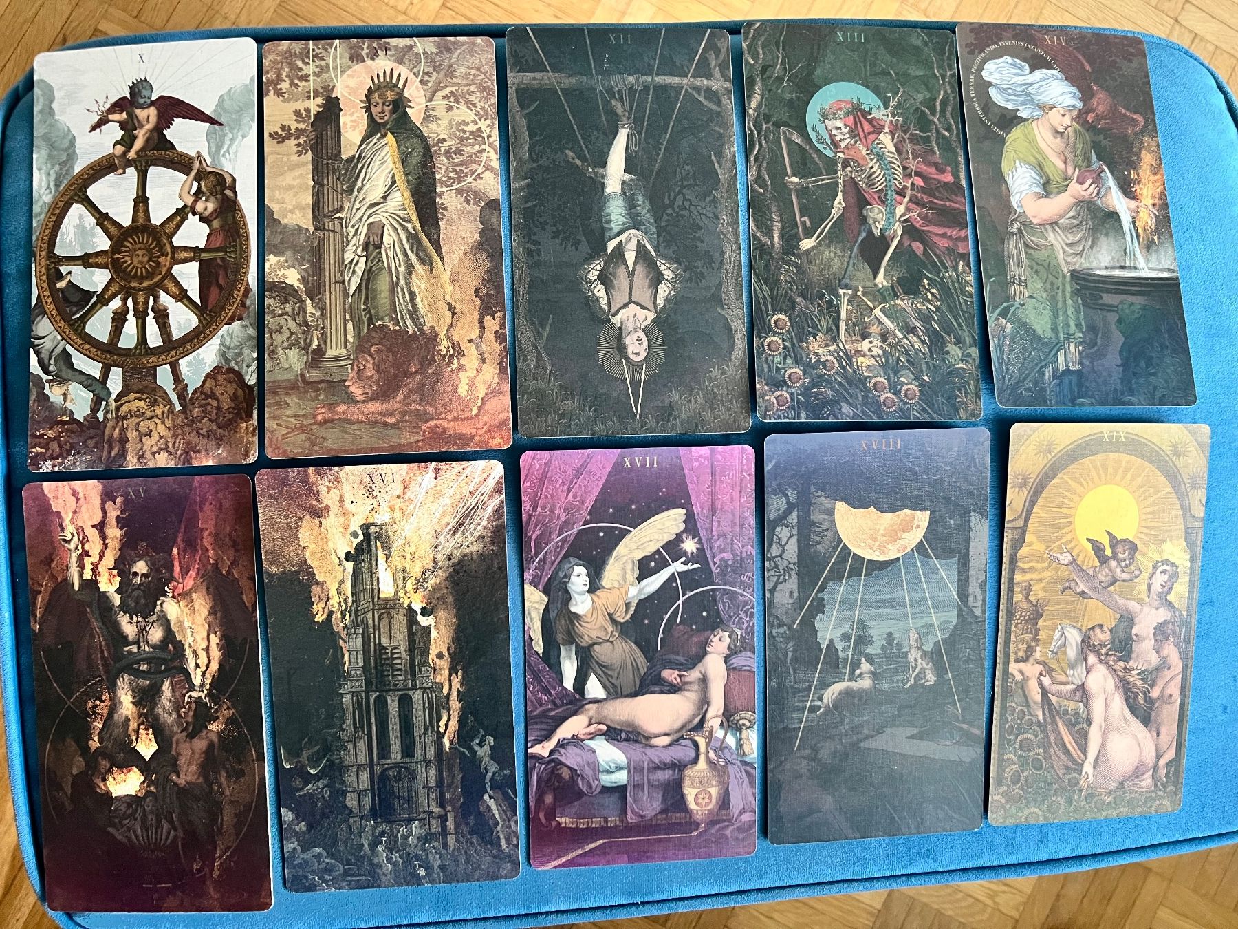 Spiele: Terra Volatile Tarot Karten Deck Collector 'Darkest' Edition – Neu (gemäss Beschreibung) aus Effretikon von YaMn 6