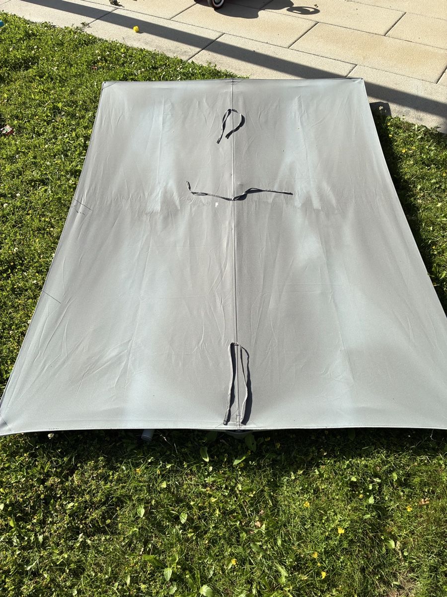 Glatz Ombrelloni: Sonnenschirm Suncomfort Flex Roof – Usato da Saland venduto da Francyherrera