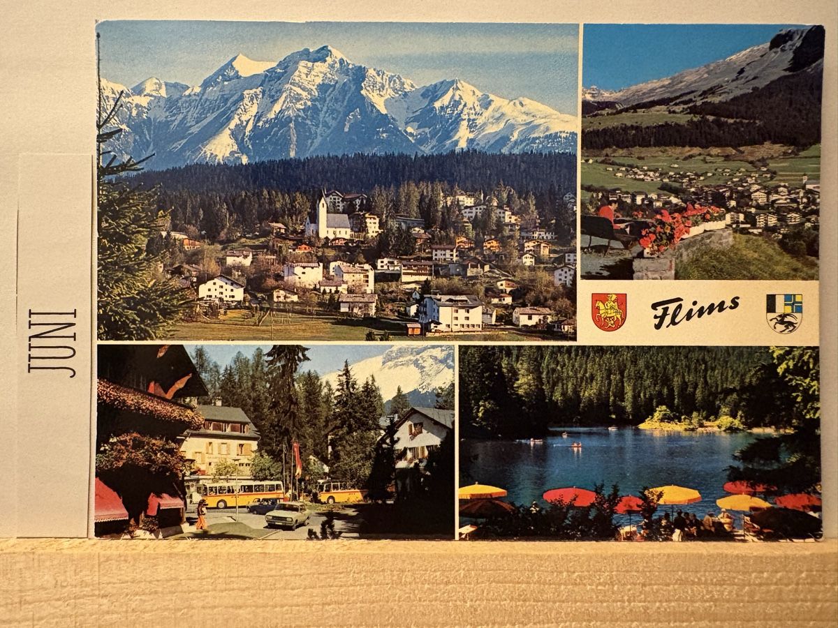 Ansichtskarten: AK von Flims – Gebraucht aus Rümlang von Kartenpost1