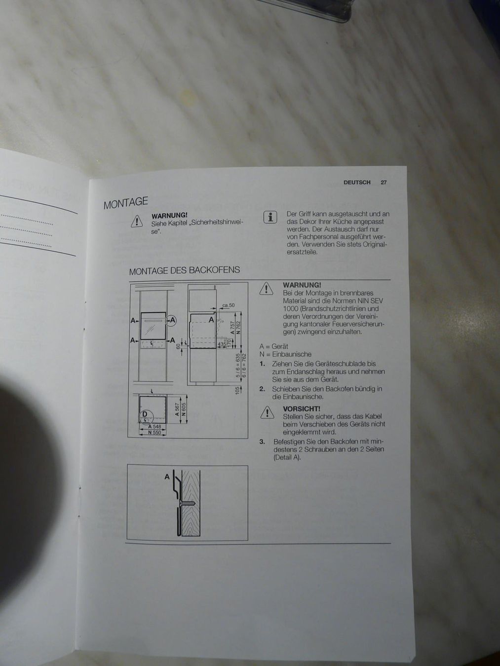 Electrolux Cucine: Kochherd Elektrolux EBGL 4 XWE 55 Norm – Usato da Holziken venduto da bau_6g8t 3