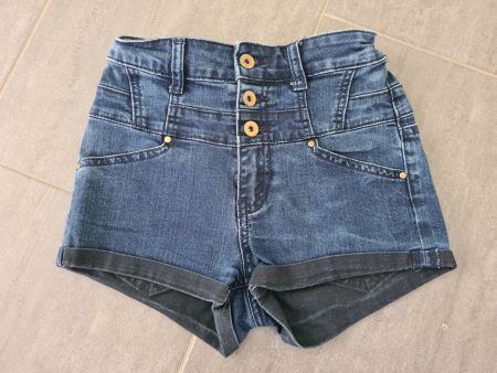 TALLY WEIJL  Short jeans blau gr.34