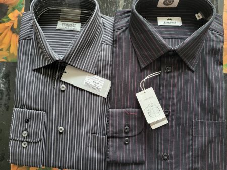 duo Chemises Homme Taille 40 Neuves, Einhorn & Kingfield