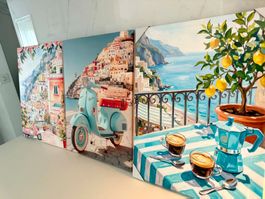 Trilogie Wandbilder Italien NEU