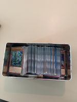 Yu-Gi-Oh Tin with Cards from various collections