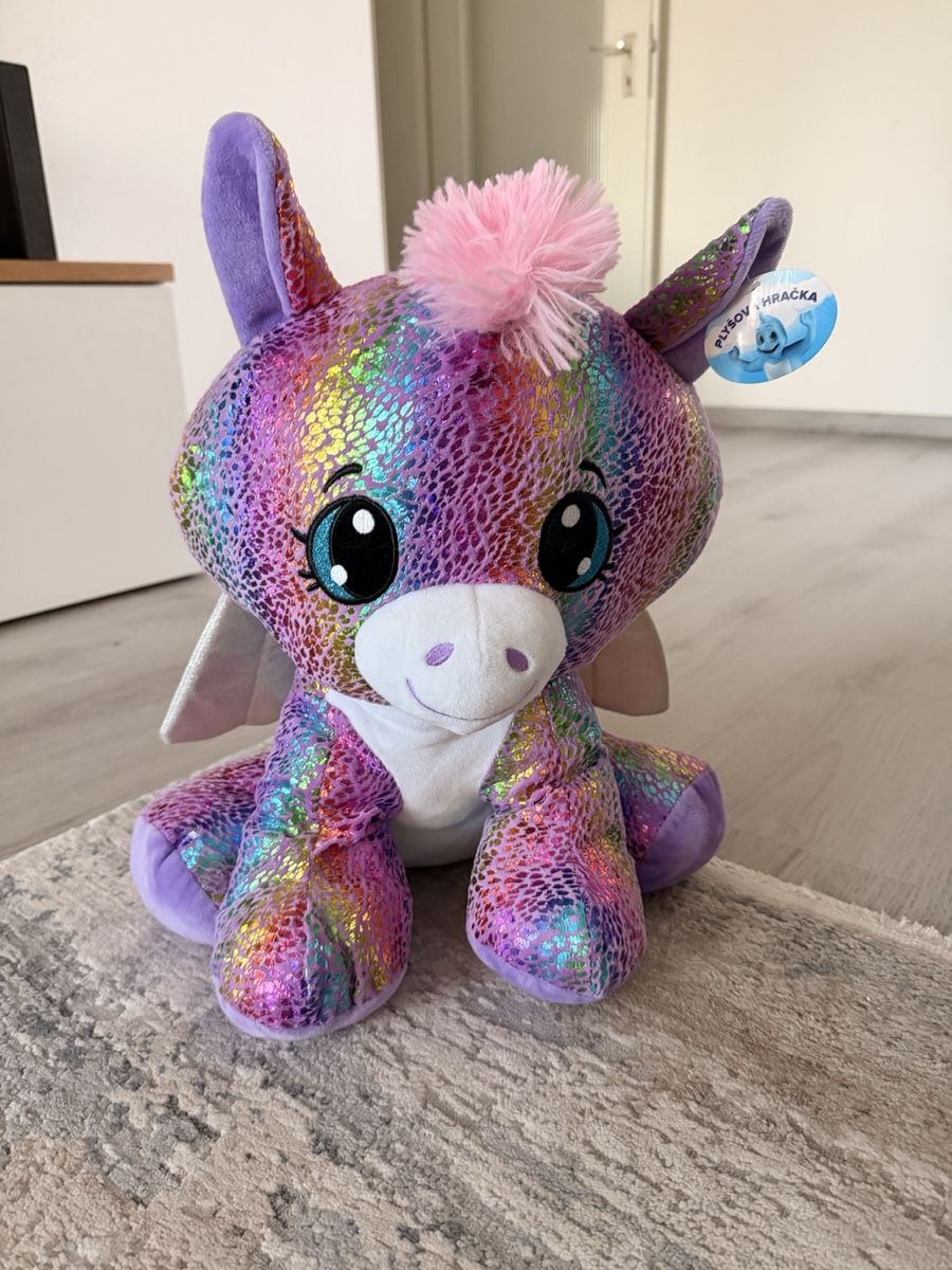 Giocattoli: Glitzerndes Pegasus Plüschtier / 27cm hoch – Usato da Frenkendorf venduto da Le_Icemelon