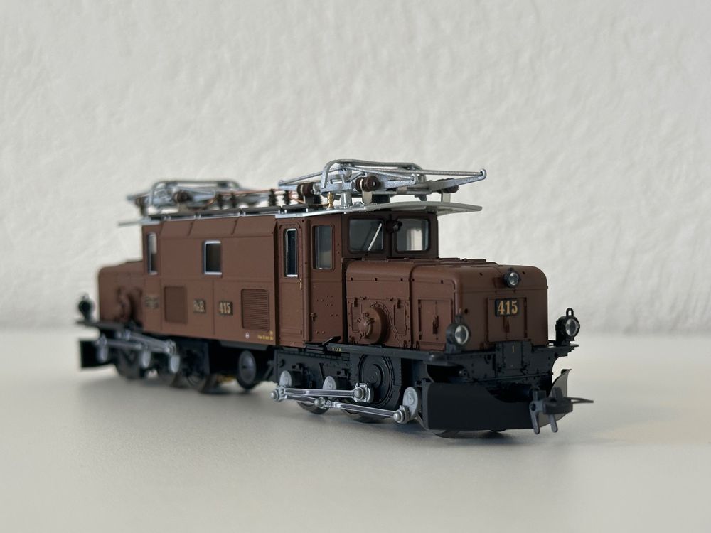 Bemo 1255 145 RhB Ge 6/6 I 415 Krokodil 2