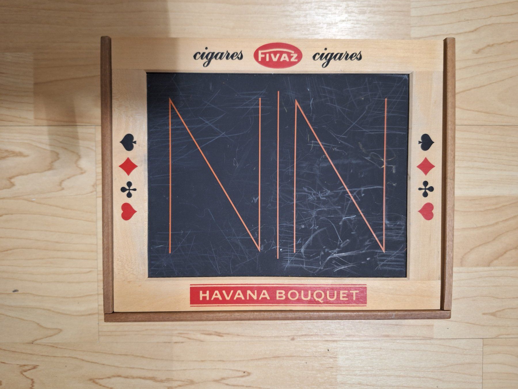 Giochi: Jass Box aus Holz mit Schiefertafel – Usato da Starrkirch-Wil venduto da Mambostar