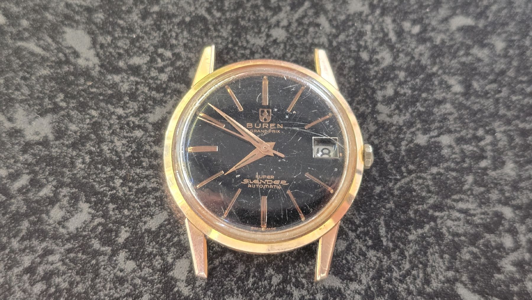 Orologi: Buren Super Slender automatique – Usato da Cressier NE venduto da Oldwatch94