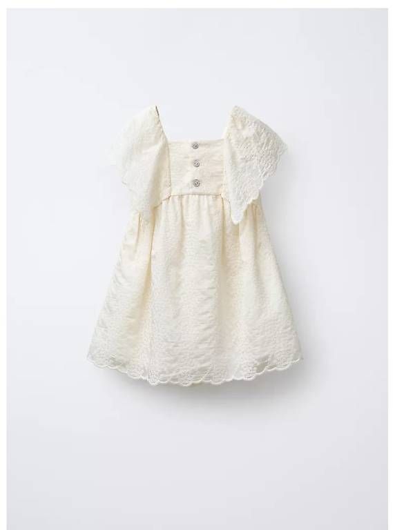 Zara Kleider & Röcke: Besticktes Kleid von Zara Gr.98 – Neu (gemäss Beschreibung) aus Zürich von r.marxer 4