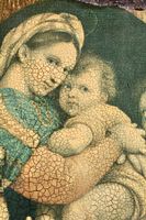 Antike Madonna mit Jesuskind